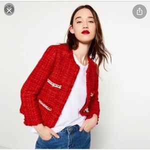PLUS Valentine’s Day TWEED(CHANEL STYLE) JACKET